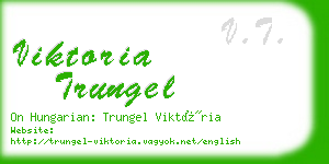 viktoria trungel business card